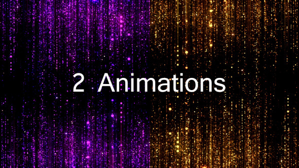 Fly Through Colorful Glowing Particles alt