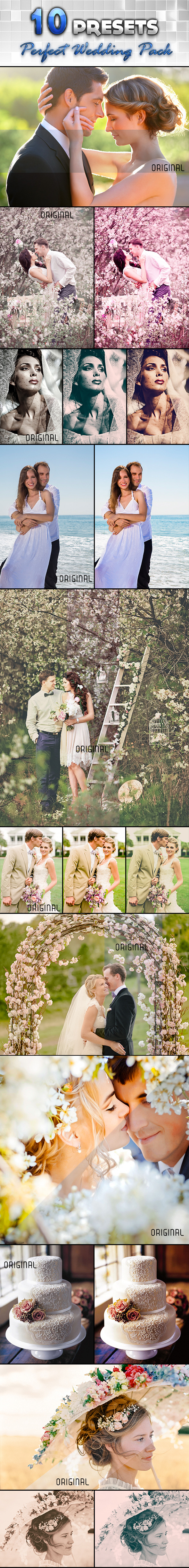 Perfect Wedding Pack - Wedding Lightroom Presets