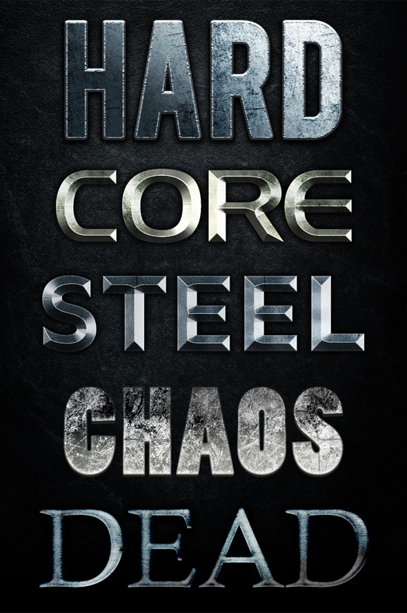 5 Cinematic Layer Styles - Part 3 - Text Effects Actions