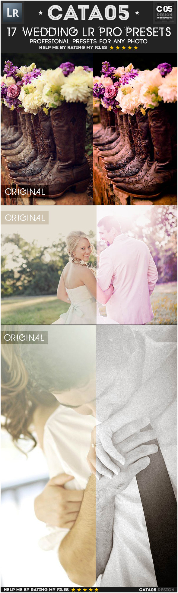 17 Wedding Pro Presets - Wedding Lightroom Presets