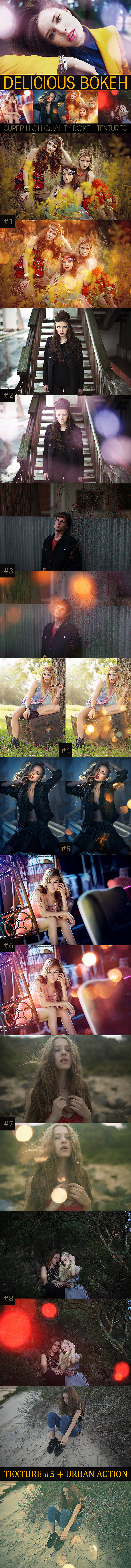 Bokeh Textures and Actions Vol.3 - Photo Effects Actions