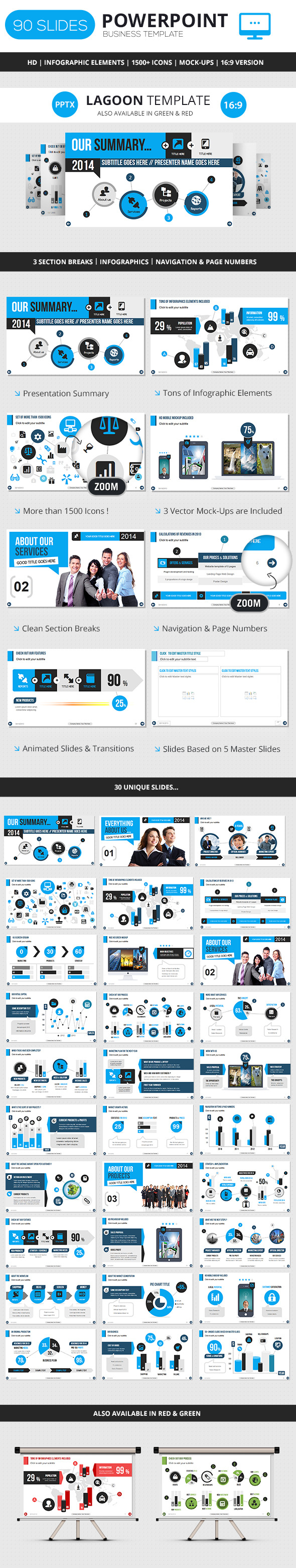 PowerPoint Business Presentation Template - Business PowerPoint Templates