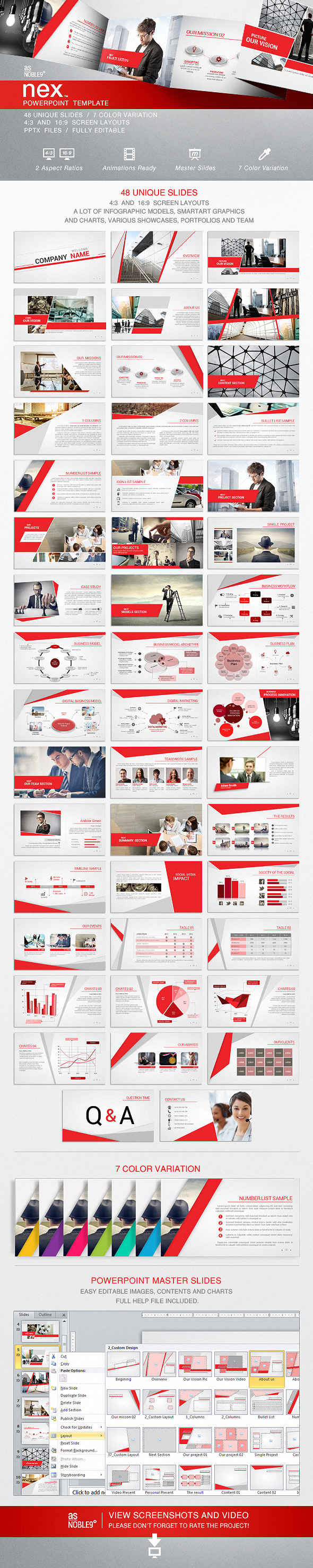 NEX - PowerPoint Template - Business PowerPoint Templates