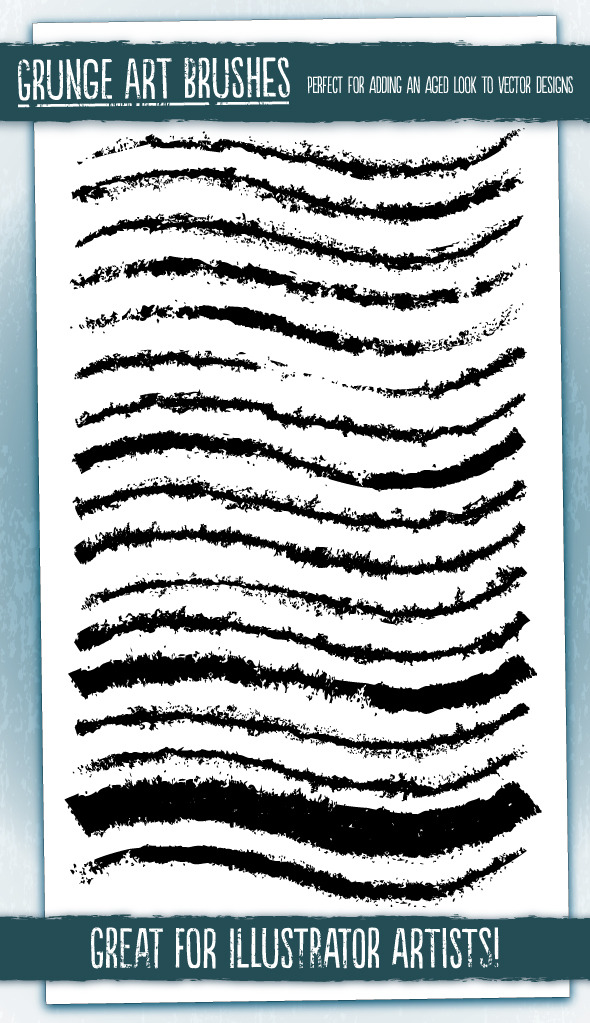 Grunge Art Brushes - Grunge Brushes