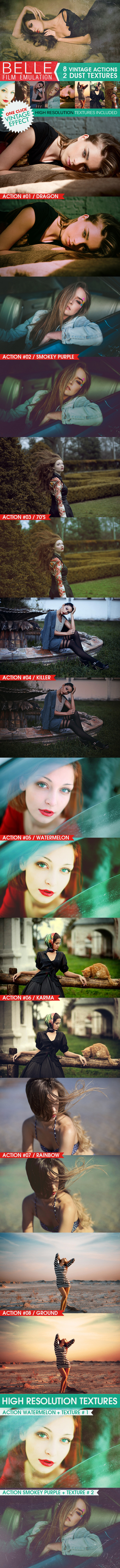 HQ Film Emulation Actions V - Photo Effects Actions