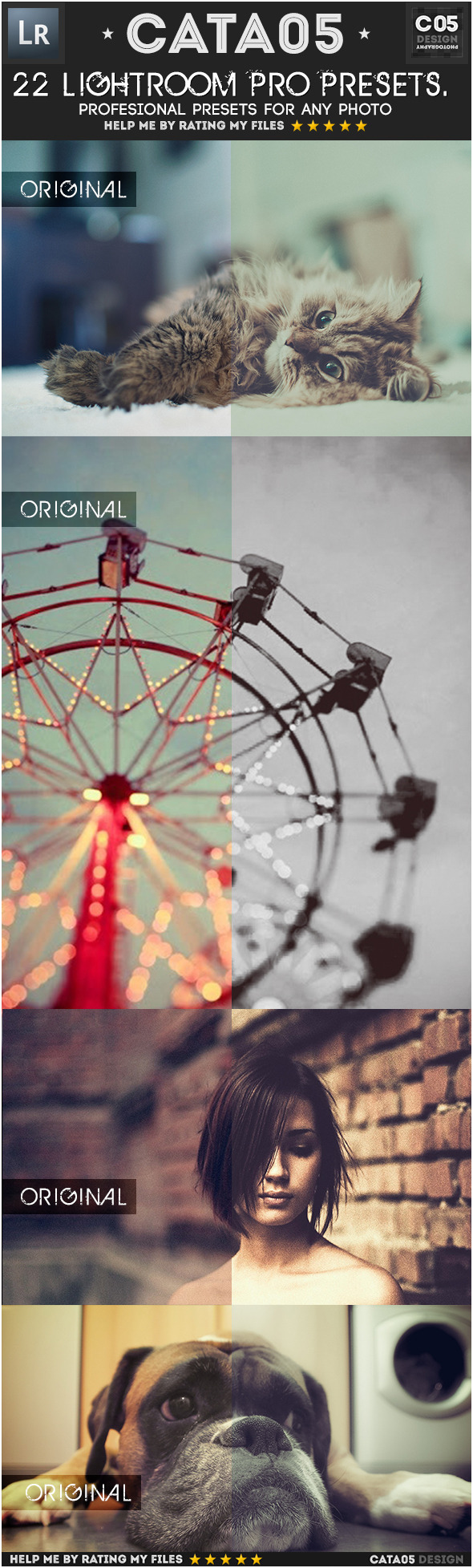 22 Mixed Pro Presets - Vintage Lightroom Presets
