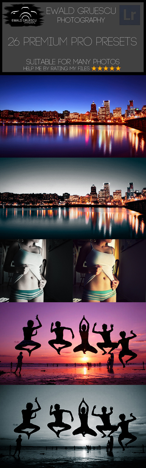 26 Premium Pro Lightroom Presets - Landscape Lightroom Presets