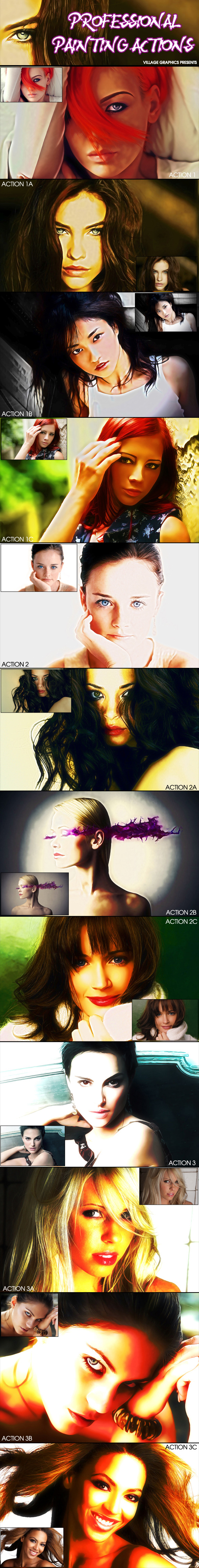 Professional Painting Actions - Add-ons