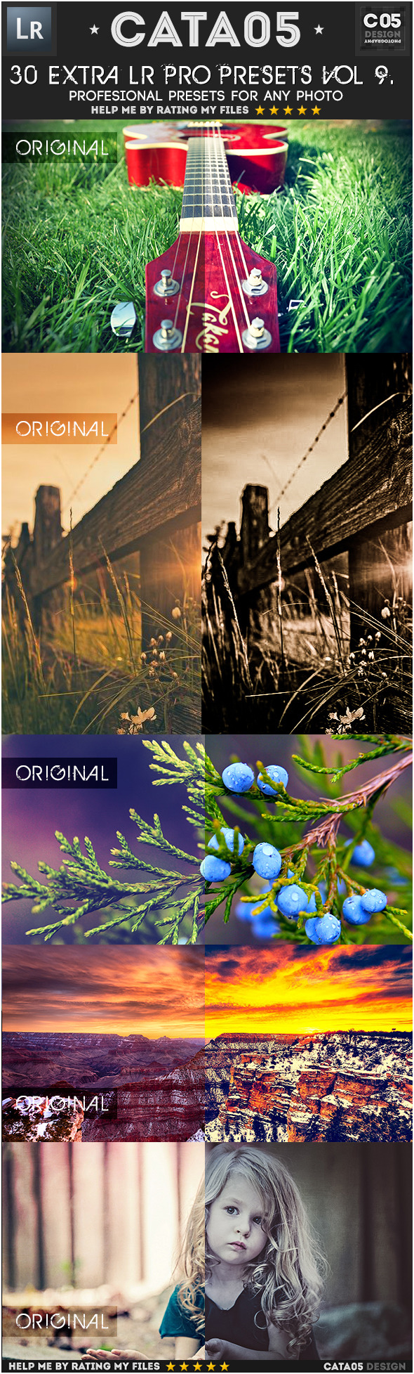 30 Extra Pro Presets Vol 9 - Lightroom Presets Add-ons