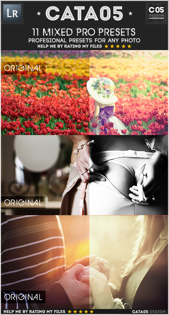 11 Mixed Pro Presets - Vintage Lightroom Presets