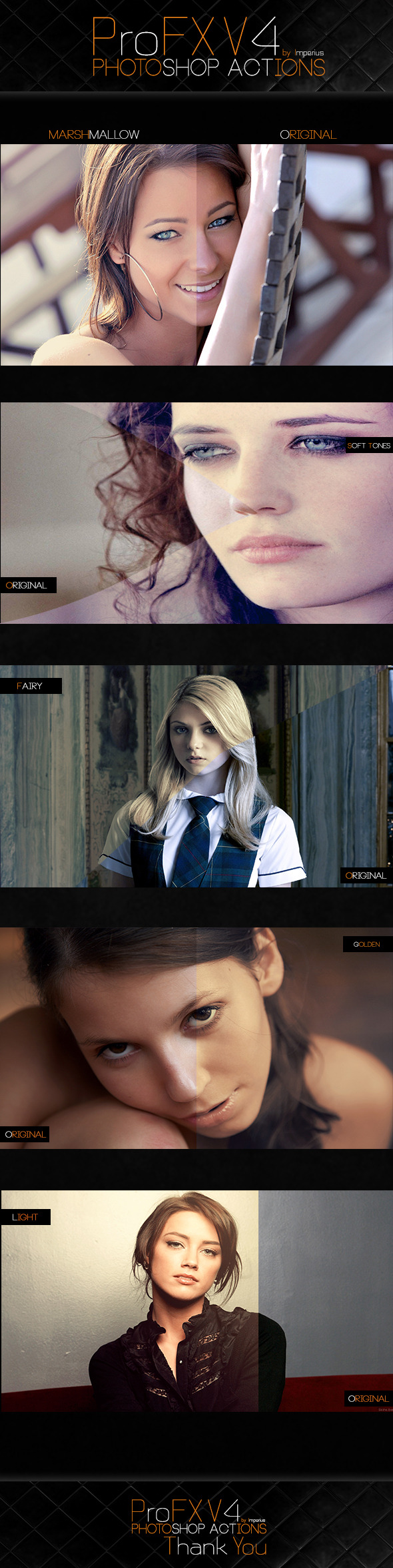 ProFX V4 - Actions Photoshop