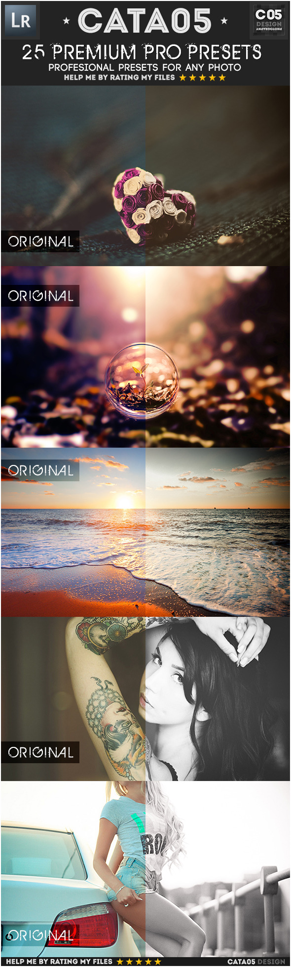 25 Premium Pro Presets - Lightroom Presets Add-ons
