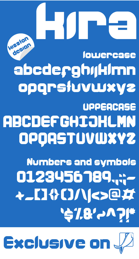 Kira Premium Font - Decorative Fonts