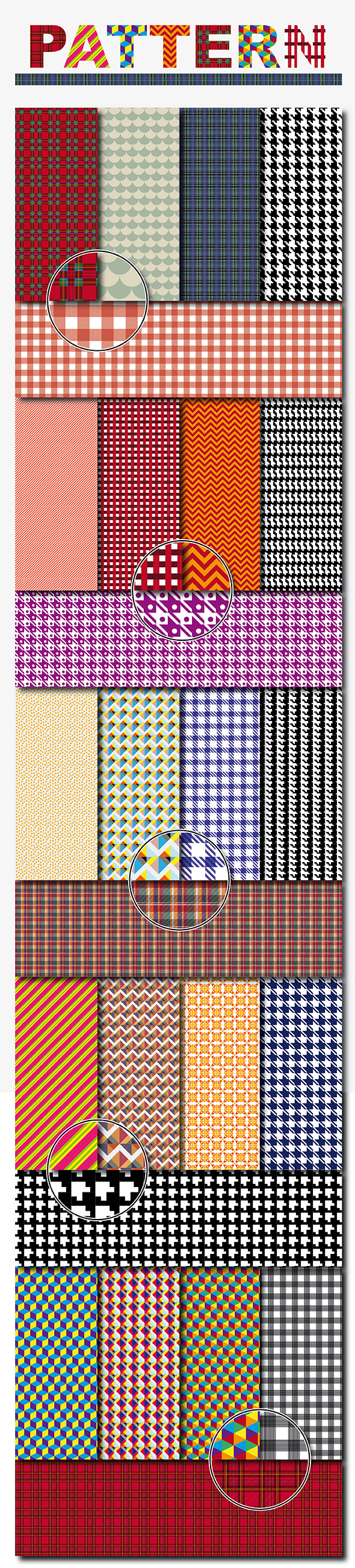Textile and Decorative Pattern Background - Miscellaneous Textures / Fills / Patterns