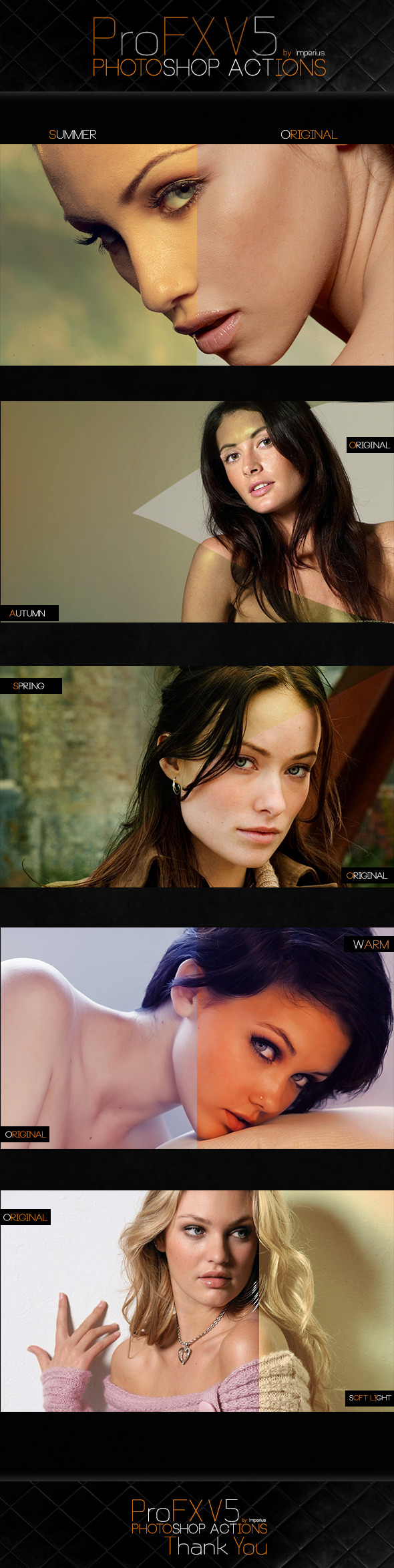 ProFX V5 Actions - Actions Photoshop