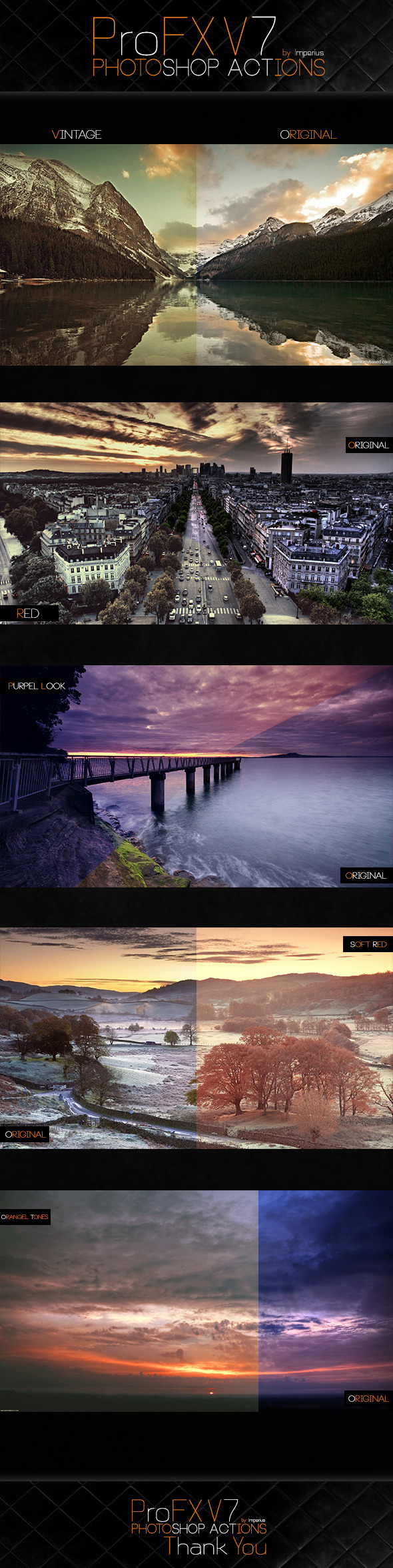 ProFX V7 Actions - Photo Effects Actions