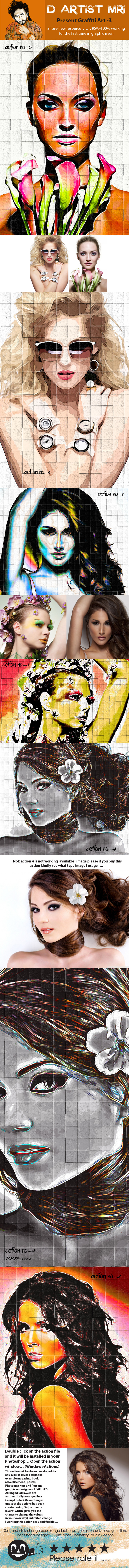 Graffiti Art -3 - Actions Photoshop