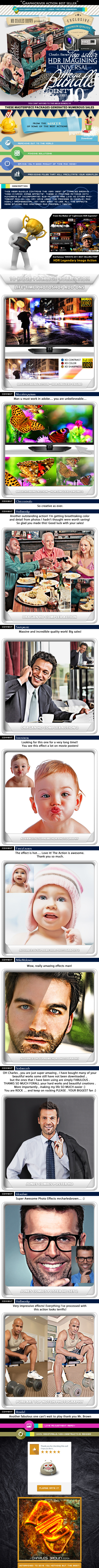 All Charles Brown's Universal HDR Bundle - Photo Effects Actions