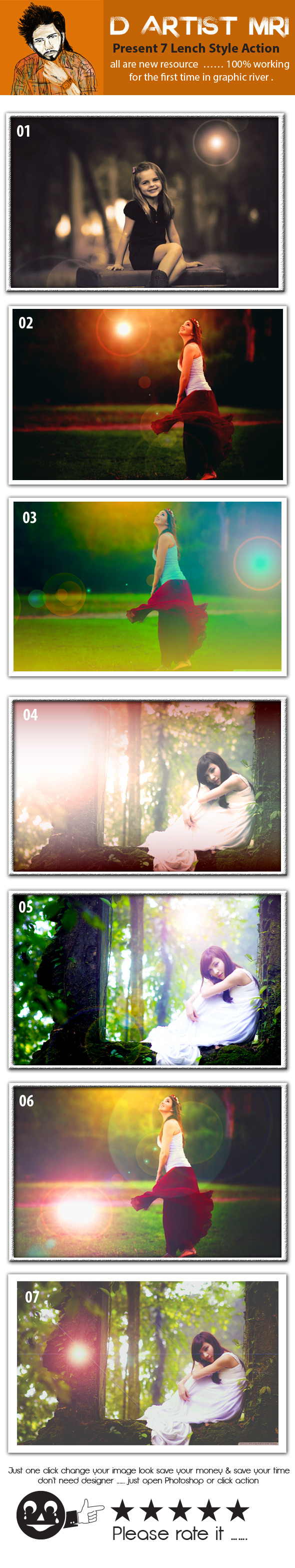 Lench Action - Actions Photoshop