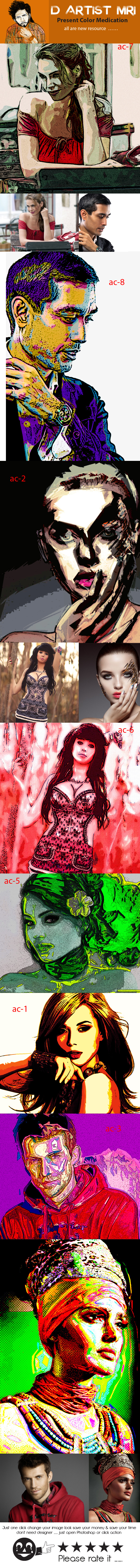 Creative Art - Actions Photoshop