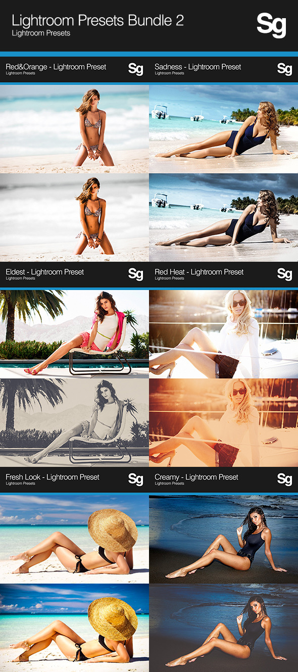 Lightroom Presets Bundle 2 - Portrait Lightroom Presets