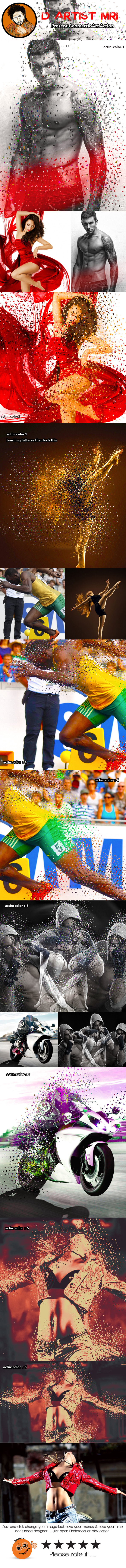 Color Full Dispertion - Actions Photoshop