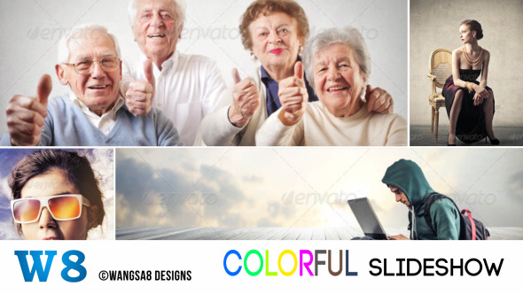 Colorful Slideshow - VideoHive 8817069