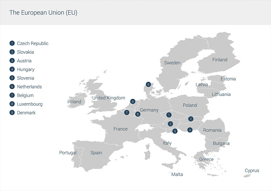 European Union map builder PP, Presentation Templates | GraphicRiver