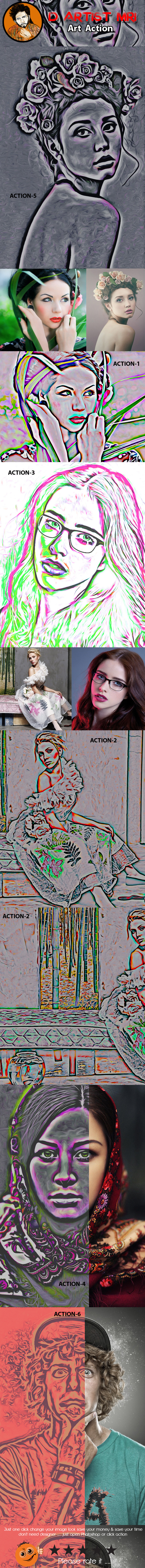 Art Action - Actions Photoshop
