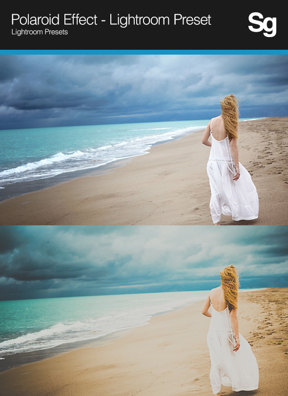 Polaroid Effect - Lightroom Preset - Film Lightroom Presets