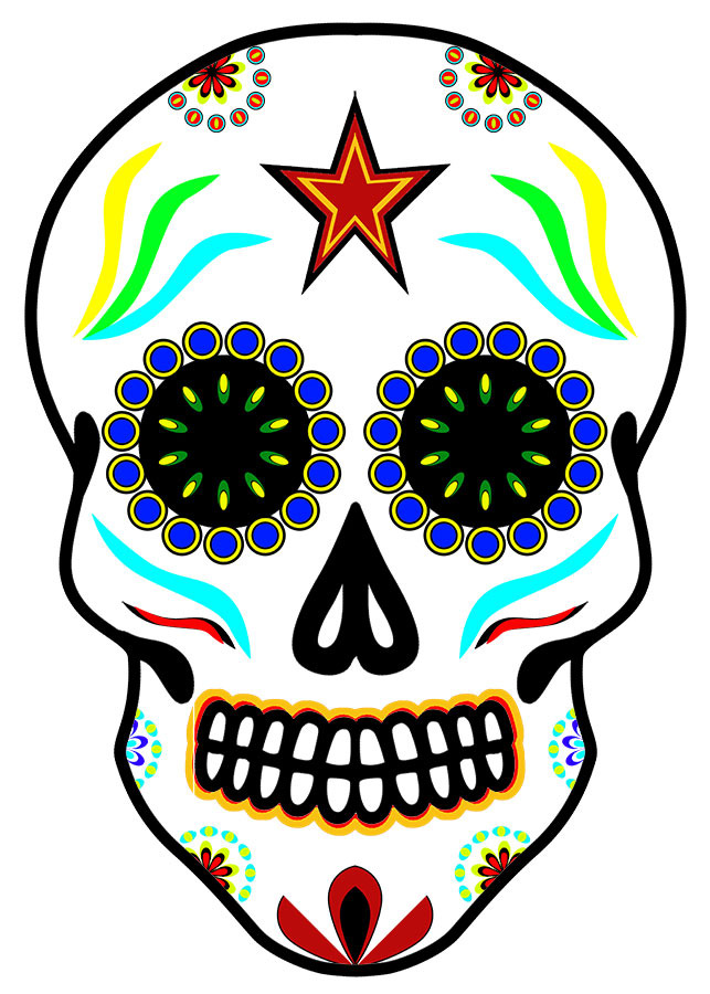 Mexican Sugar Skull Creator Kit by Jipito GraphicRiver