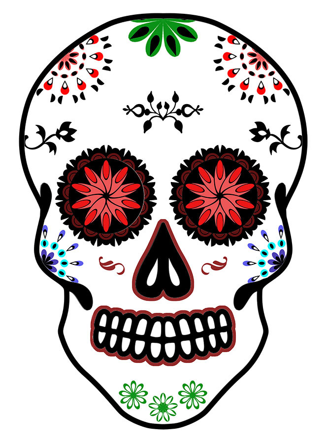Mexican Sugar Skull Creator Kit by Jipito | GraphicRiver