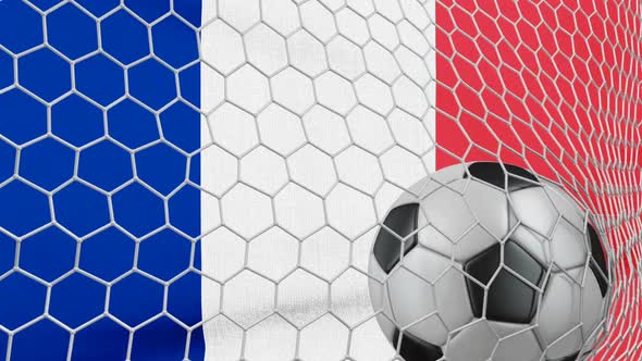 Ball And France Flag