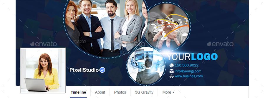 Corporate Facebook Timeline Covers Template, Web Elements | GraphicRiver