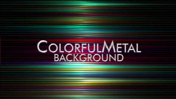 Colorful Metal Background