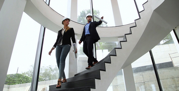 Architect Checking Downstairs alt