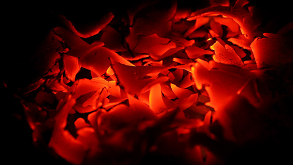Fire Burning Charcoal Fire Burning Charcoal