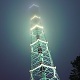 Television Tower at Night - VideoHive Item for Sale