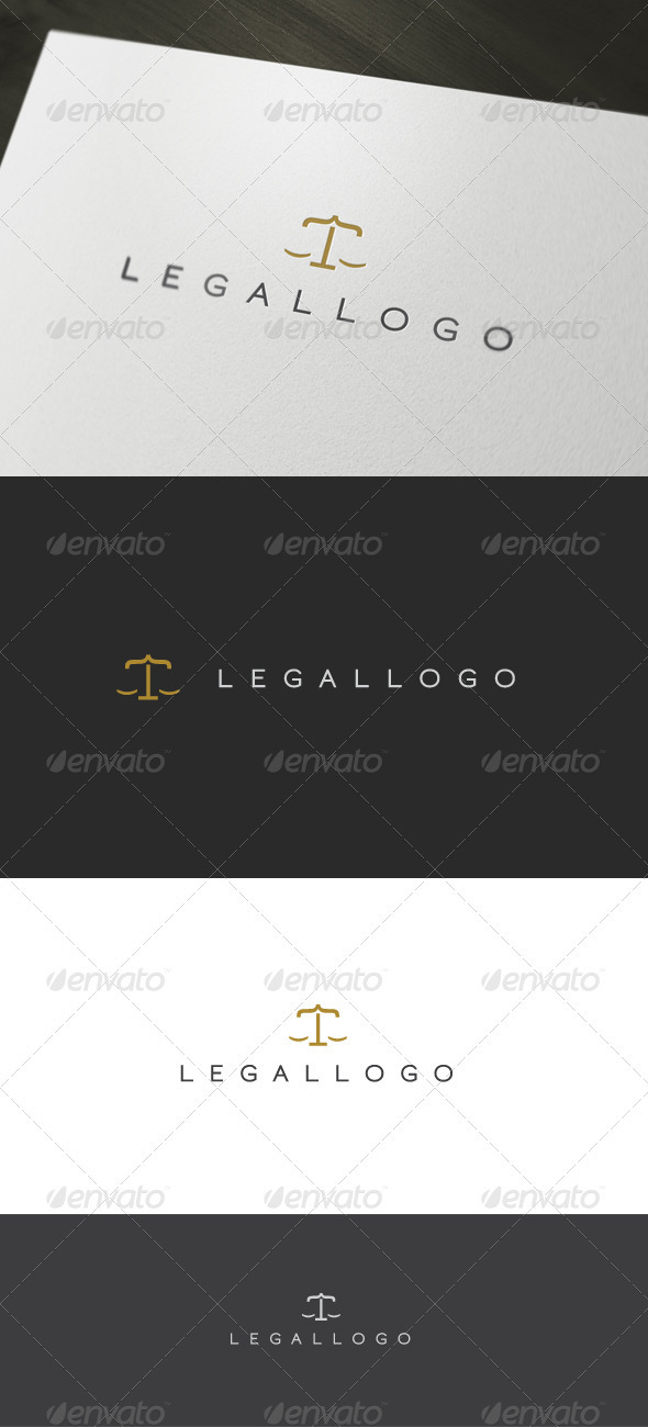Legal Logo - Letters Logo Templates