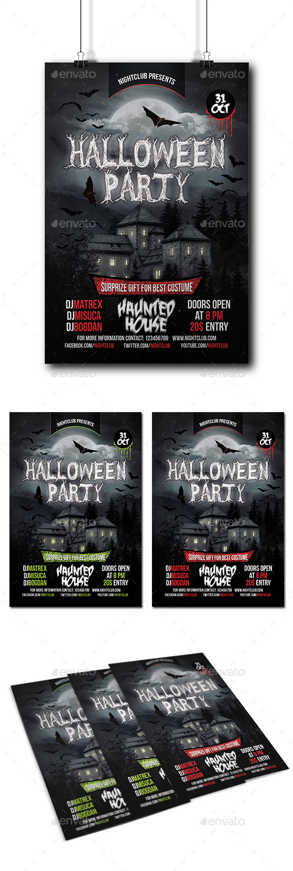 Halloween Party Flyer