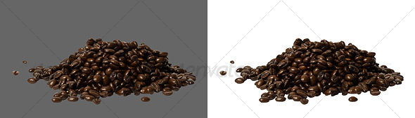 Coffee Beans - Food & Drink Isolated Objects