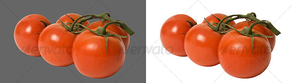 Tomato's on the vine