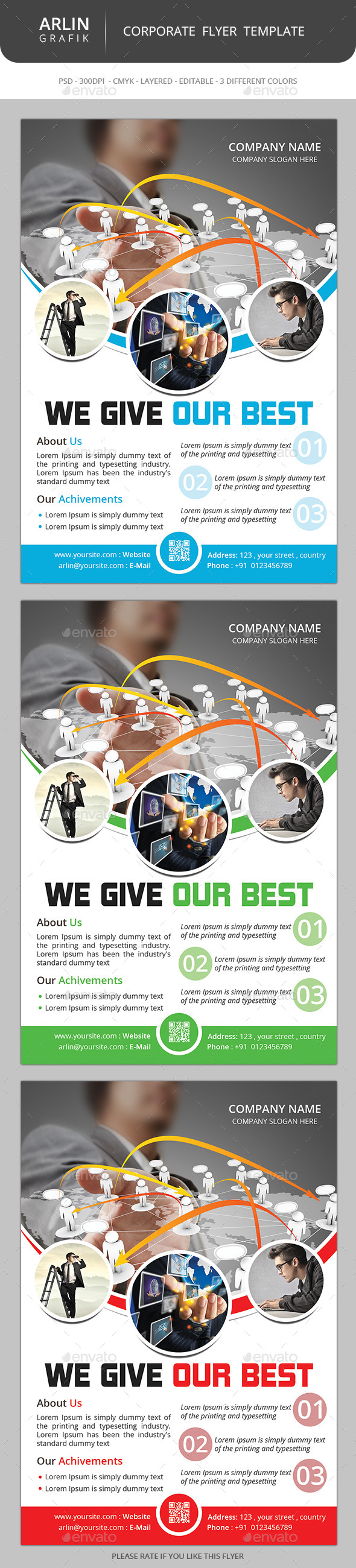 Simple Flyer Template - Corporate Flyers
