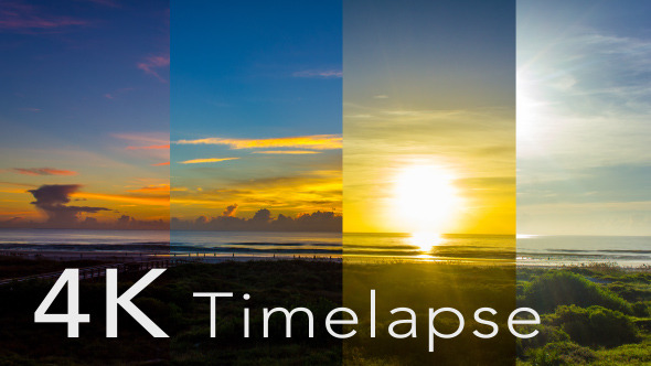 Florida Beach Sunrise Timelapse