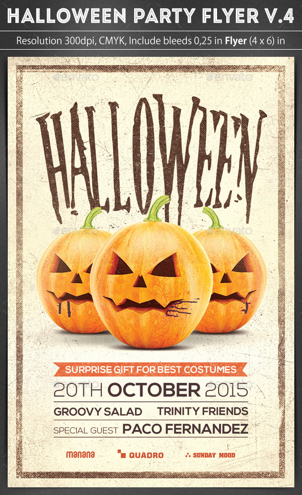 Halloween Party Flyer  v.4