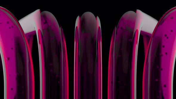 Transparent bubbles of different sizes alt