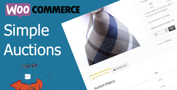 WooCommerce Simple Auctions - CodeCanyon 6811382