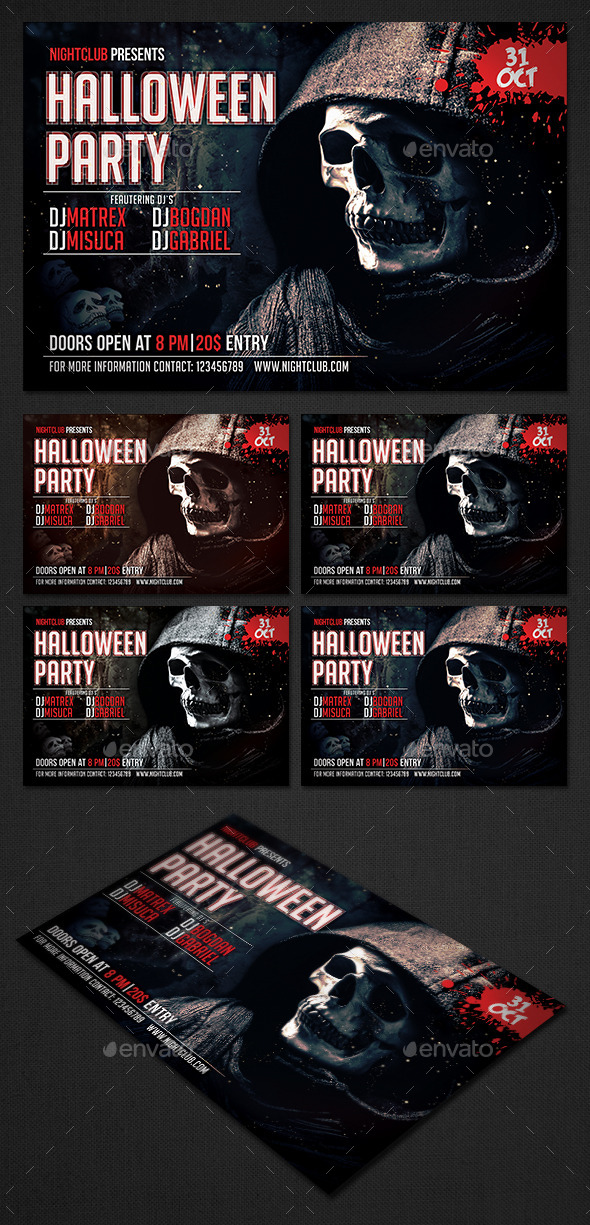 Halloween Party Flyer