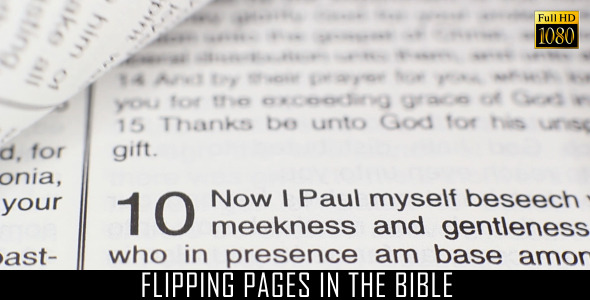 Flipping Pages In The Bible 2 alt