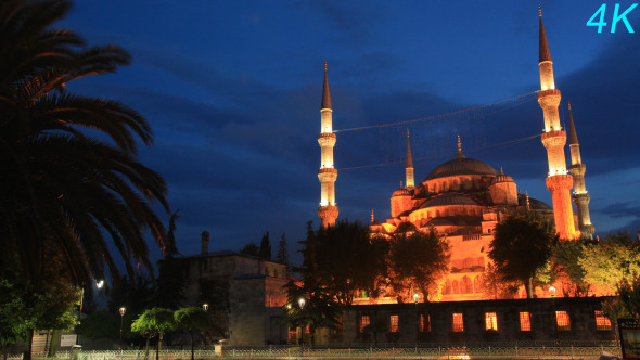 Sultan Ahmet Mosque. Blue Mosque In Istanbul 2